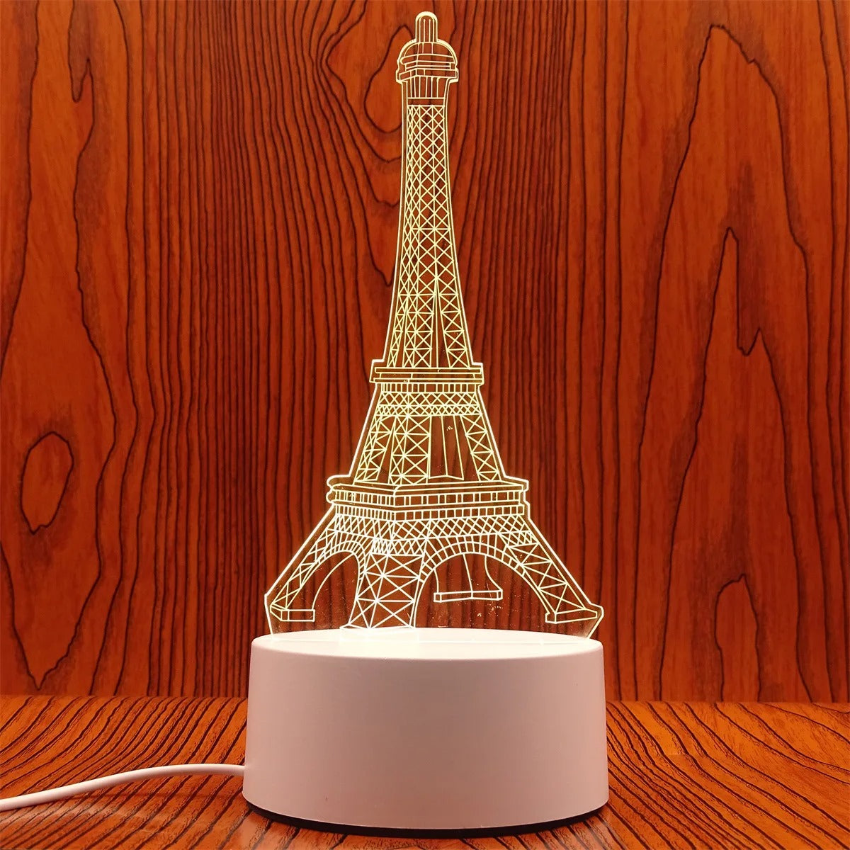 SOLVESS 3D Night Lamp - Eiffel Tower